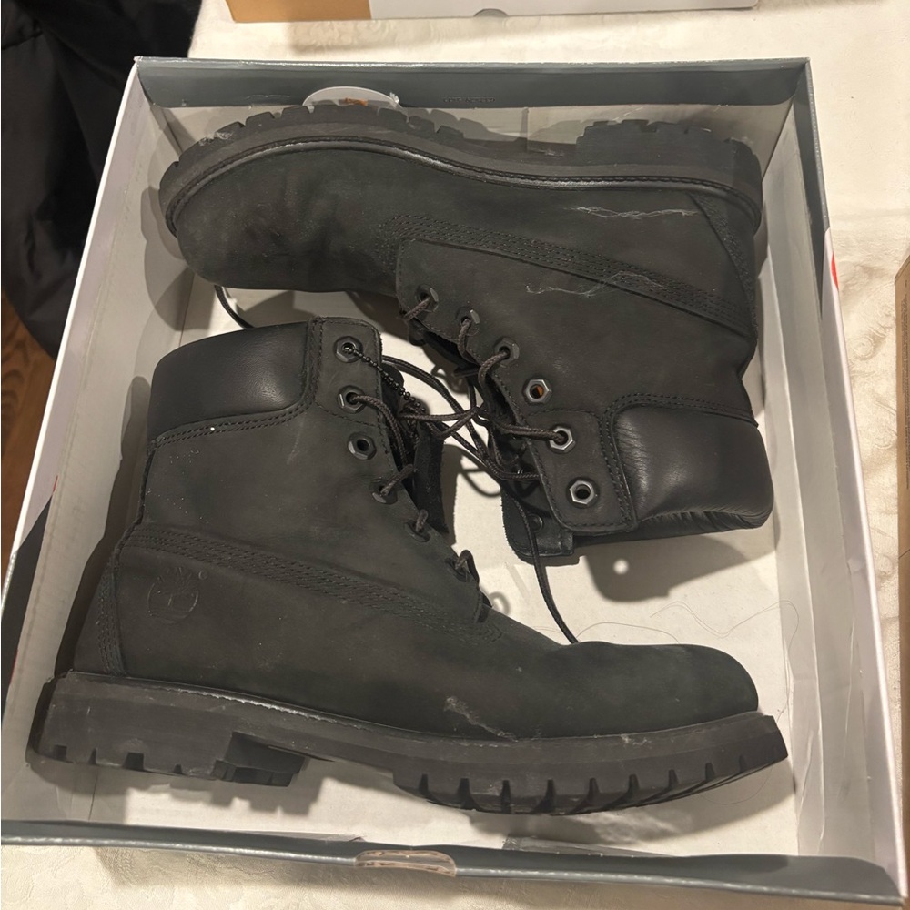 Black Timberland Boots